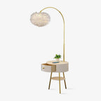 Feather Drawer Floor Lamp Floor lamp