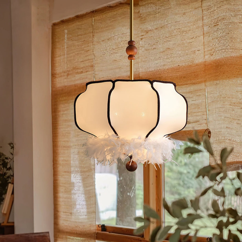 Feathered Lantern Pendant Light Pendant light