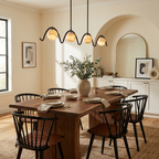 Festoon Alabaster Chandelier