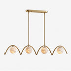 Festoon Alabaster Chandelier