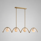 Festoon Alabaster Chandelier