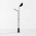 Filo Floor Lamp ∅ 22.8″ x H 65″ / 58m x H 165cm / Black + Black Marble / US plug Floor lamp