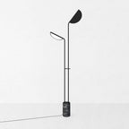 Filo Floor Lamp ∅ 22.8″ x H 65″ / 58m x H 165cm / Black + Black Marble / US plug Floor lamp