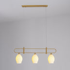 Fin Pendant Light 3 heads ∅ 35.4″ x H 13″ / L 90cm x H 33cm / Copper Pendant light