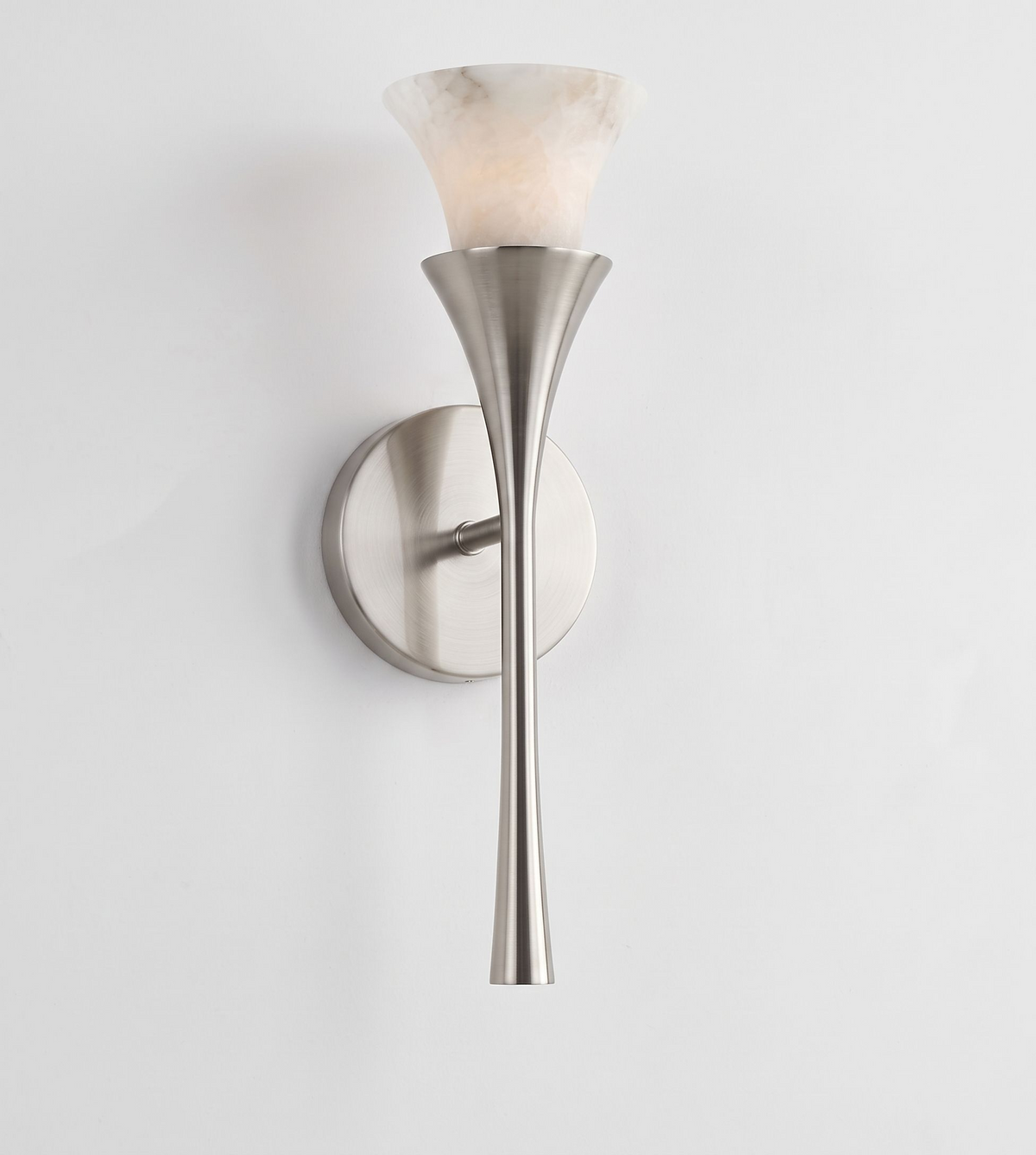 Flare Alabaster Wall Sconce