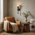 Flare Alabaster Wall Sconce