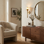 Flare Alabaster Wall Sconce