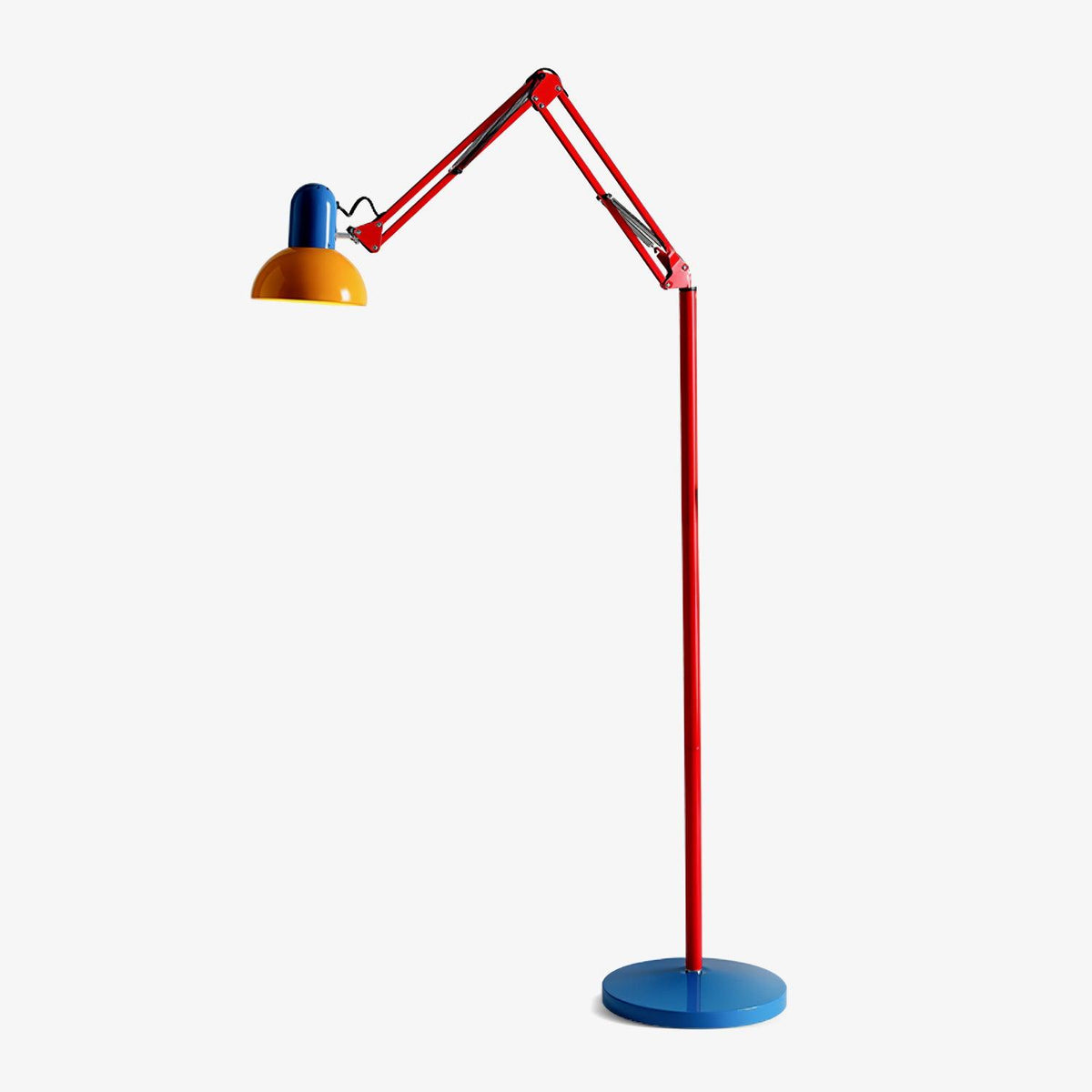 Flexi Bright Floor Lamp ? 11″ x H 74″ / Dia 28cm x H 188cm / Yellow & Red & Blue / US Plug Floor lamp