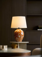 Floral Ceramic Table Lamp