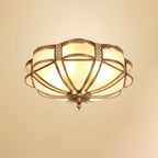 Floral Brass Ceiling Lamp Floor lamp
