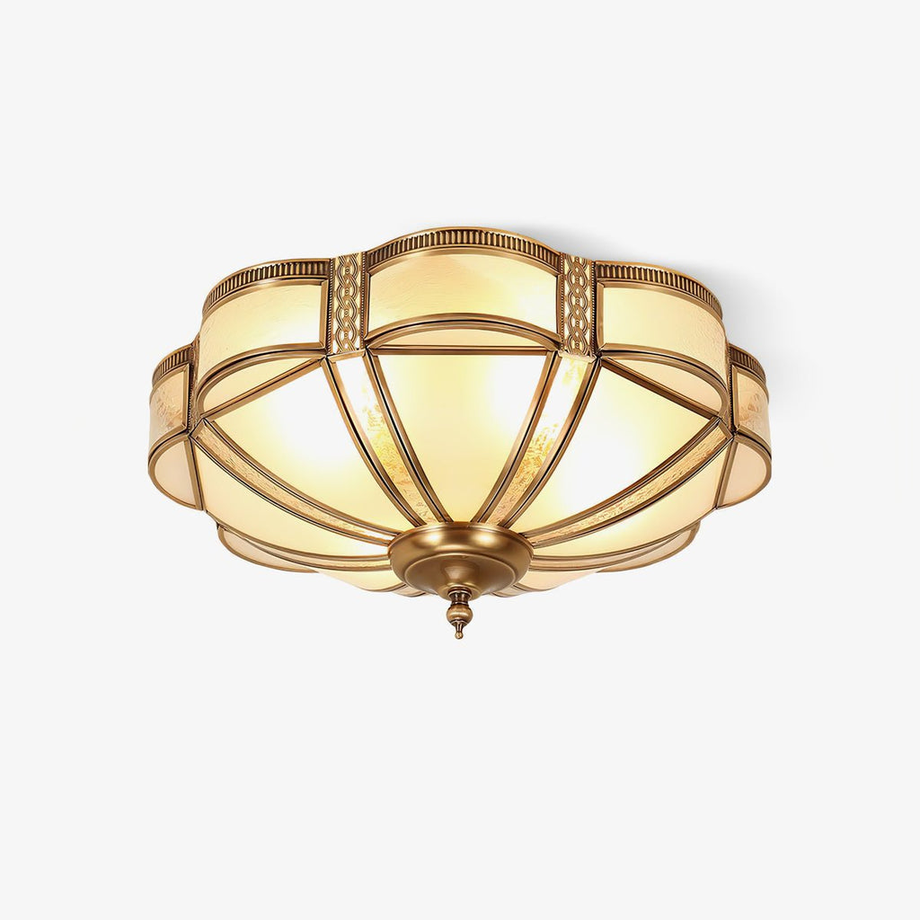 Floral Brass Ceiling Lamp Floor lamp