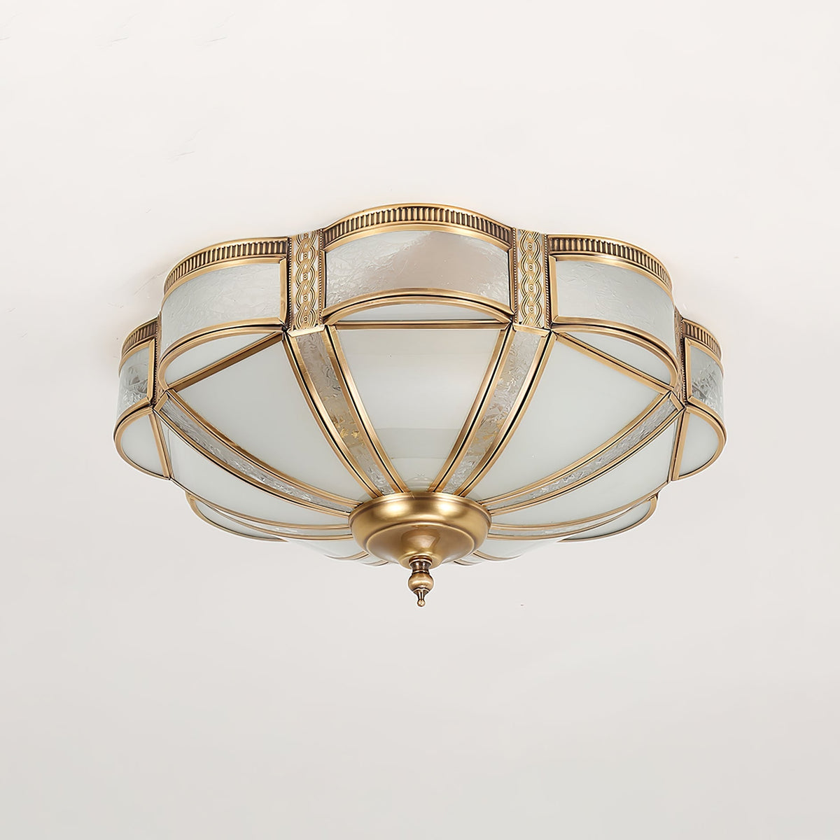 Floral Brass Ceiling Lamp Floor lamp