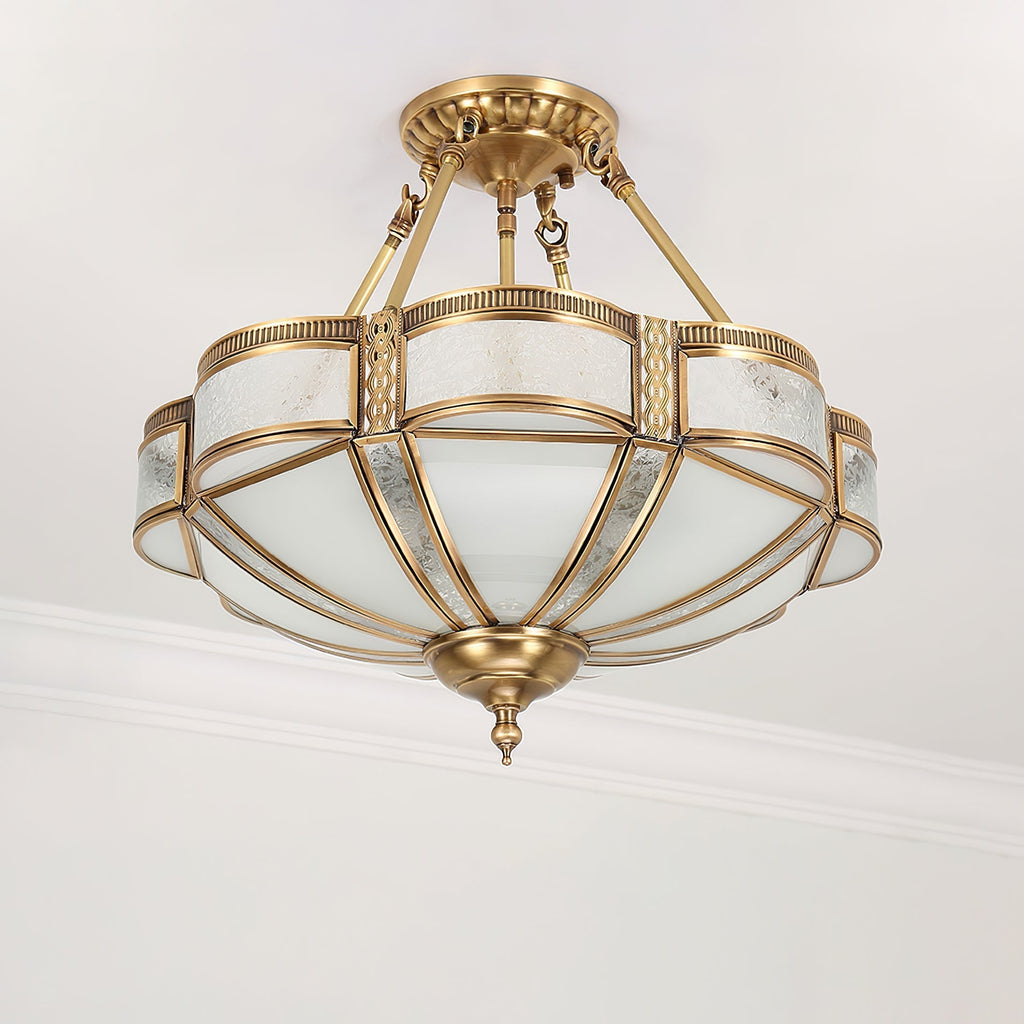 Floral Brass Ceiling Lamp Floor lamp