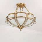 Floral Brass Ceiling Lamp Floor lamp