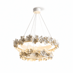 Floral Wreath Chandelier