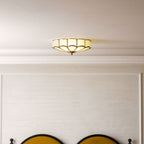 Flower Shape Glass Recessed Ceiling Light
