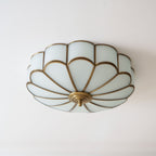 Flower Shape Glass Recessed Ceiling Light
