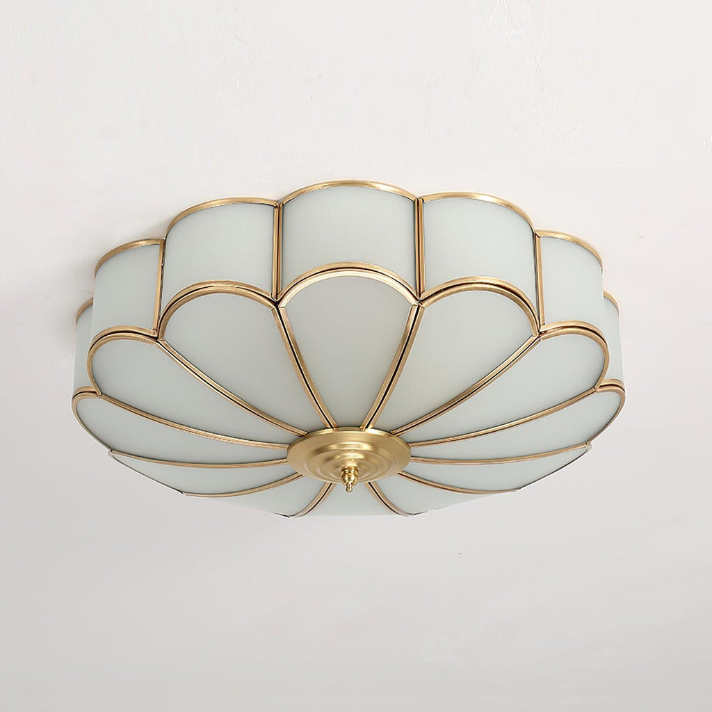 Scalloped Flush Ceiling Light Ceiling lamp