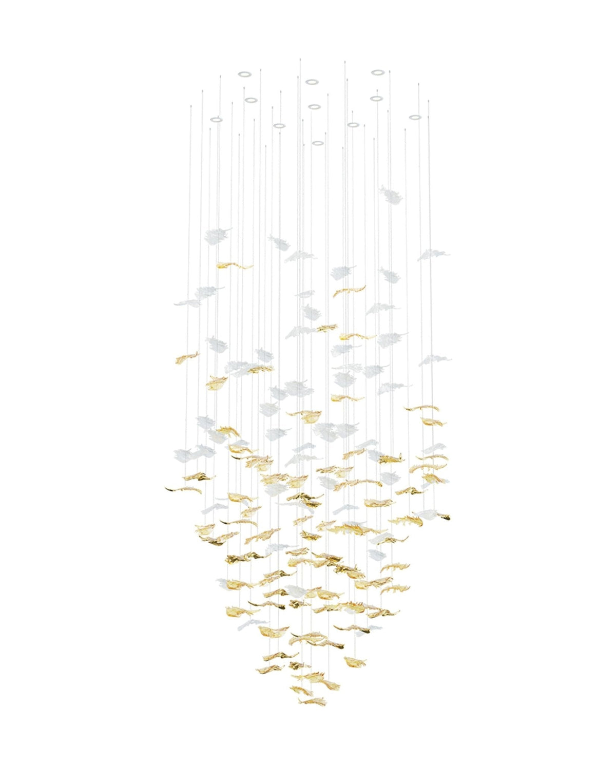 Flying Leaves Chandelier