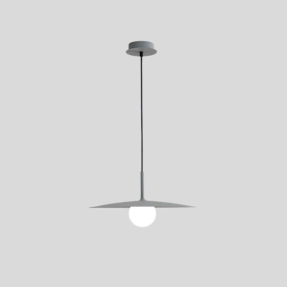 Gea Flying Saucer Pendant Lamp Small ∅ 9.8″ x H 7.9″ / Dia 25cm x H 20cm / Gray Pendant light