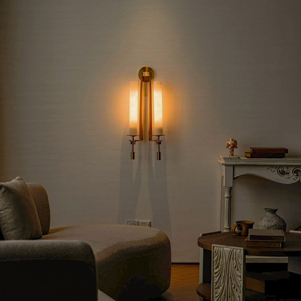 Fontanelle Alabaster Wall Lamp
