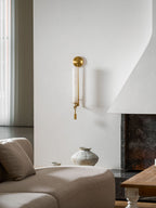 Fontanelle Alabaster Wall Lamp
