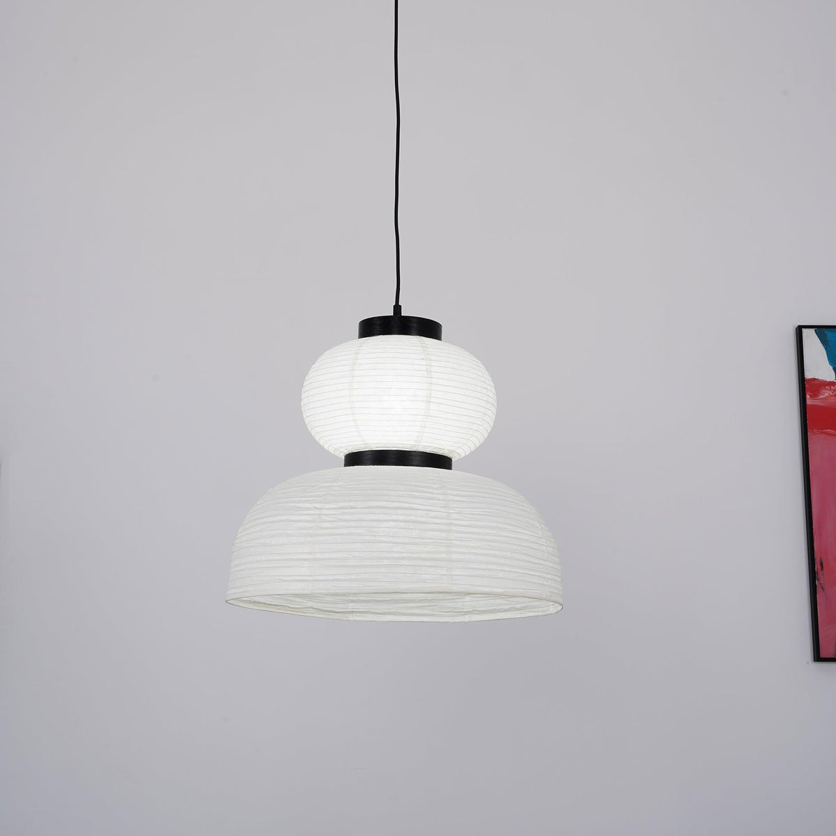 Rice Paper Lantern Pendant Swag Lamp