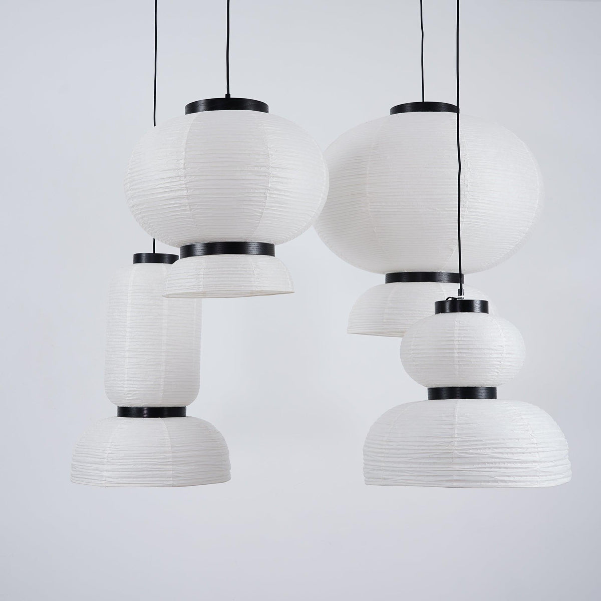 Rice Paper Lantern Pendant Swag Lamp