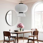 Rice Paper Lantern Pendant Swag Lamp