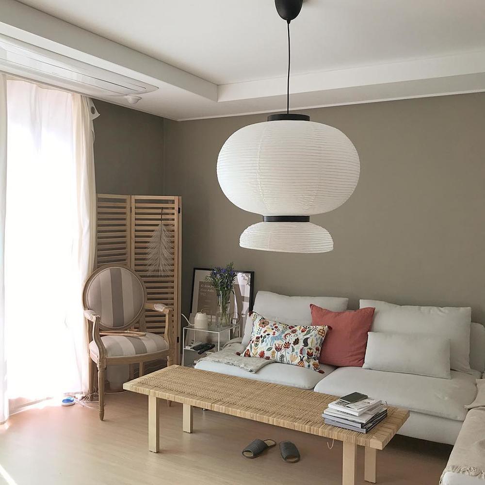 Rice Paper Lantern Pendant Swag Lamp