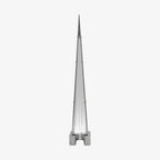 Fragment Floor Lamp ∅ 12.5″ x H 79.5″/Dia 32cm x H 202cm / Chrome / US plug Floor lamp