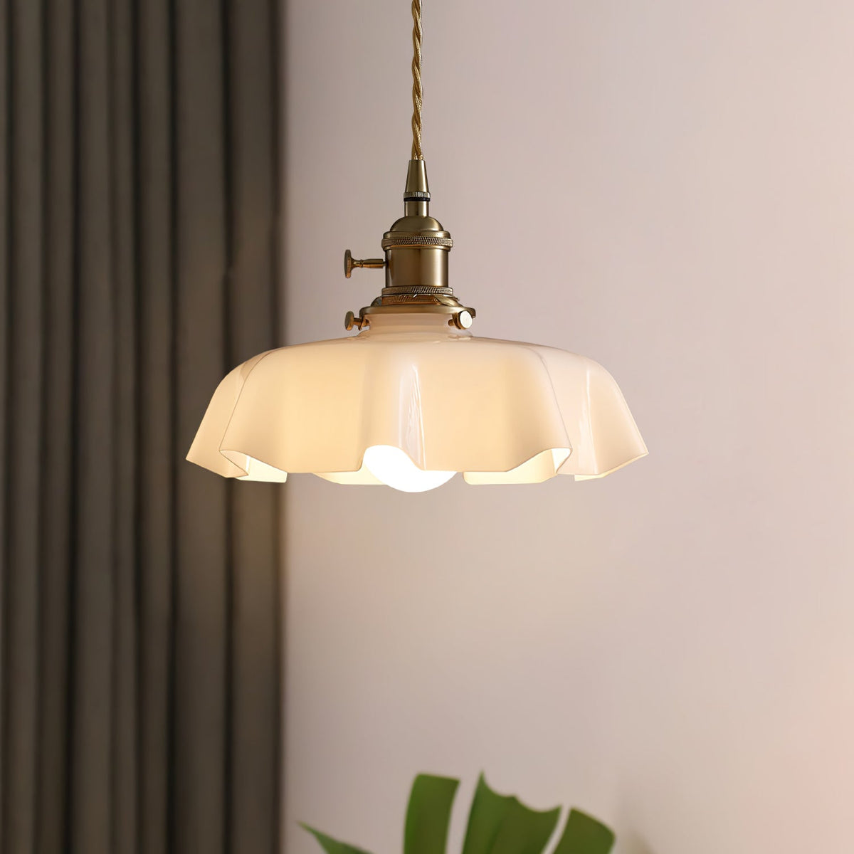French Flower Pendant Swag Light Pendant light