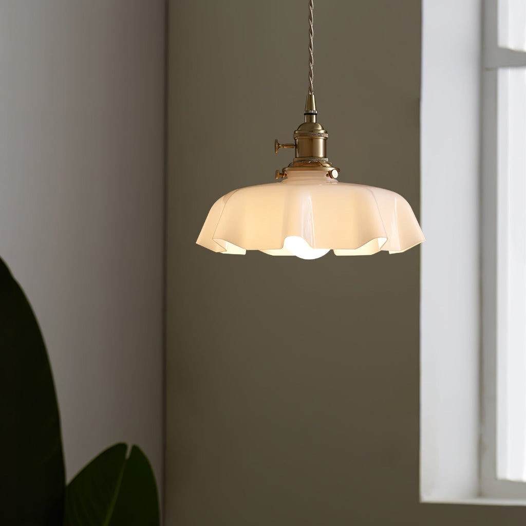 French Flower Pendant Swag Light Pendant light