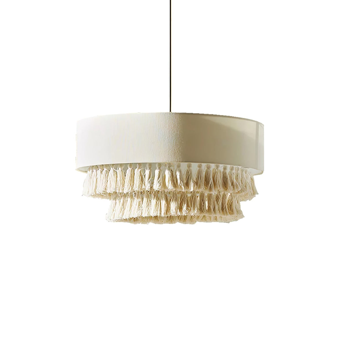 Freya Pendant Pendant Lamp ∅ 15.7″ x H 8.3″ / Dia 40cm x H 21cm / Beige Pendant light