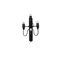 Fruit Wall Lamp 4 Heads ∅ 7.1″ x H 11.8″ / Dia 18cm x H 30cm / Matt black / 1 Piece Wall lamp