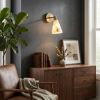Fulcrum Alabaster Wall Sconce
