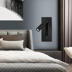 Black Bedside USB Wall Light 1001 Wall lamp