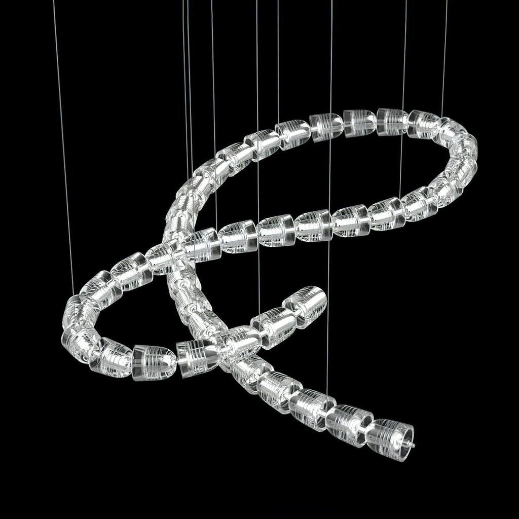 The Gabriel Branch LED Chandelier | Custom Size & Made-to-Order Lighting for Luxury Homes & Commercial Spaces