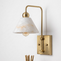 Gantry Alabaster Wall Sconce