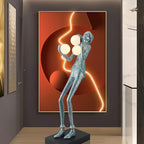 Gentleman Sculpture Floor Lamp Floor lamp
