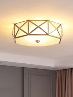 Geometric Shaped Flush Ceiling Light Ceiling lamp