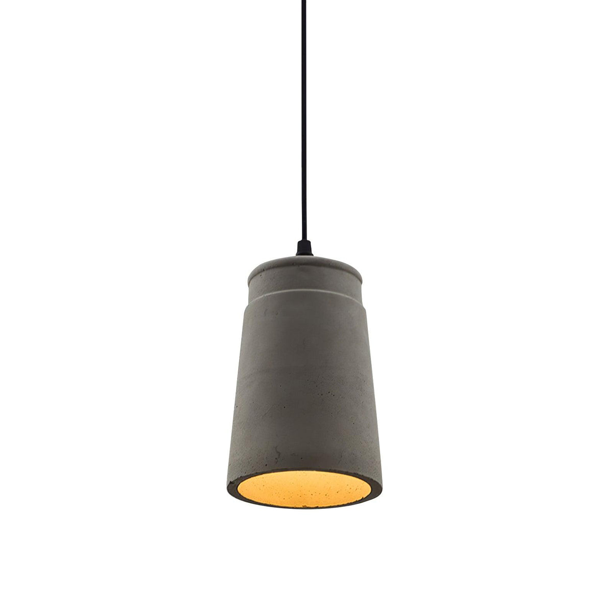 Georgia Cement Pendant Light ? 4.7″ x H 7.5″ / Dia 12cm x H 19cm / Grey Pendant light