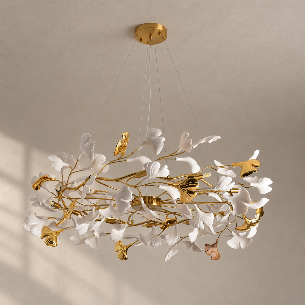 Gingko Ring Chandelier