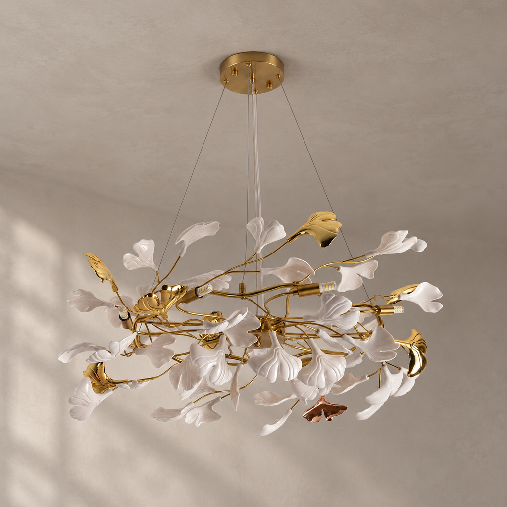 Gingko Ring Chandelier