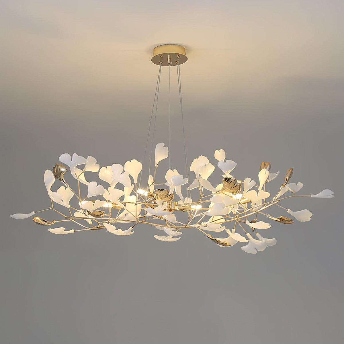 Gingko Wreath Chandelier