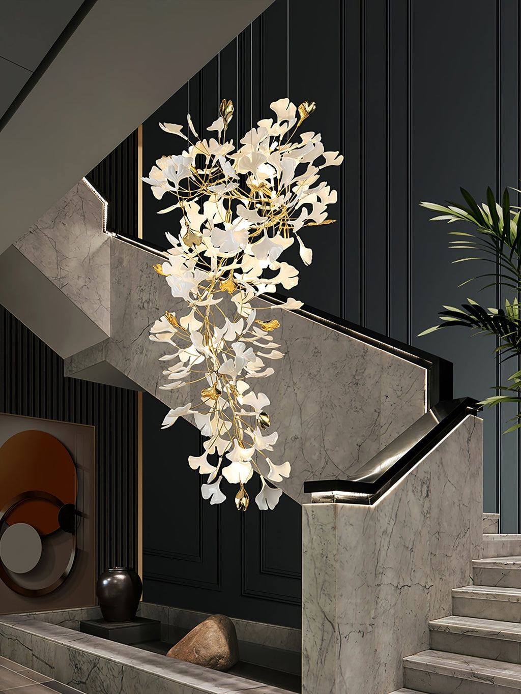 Gingko Chandelier Z Chandelier