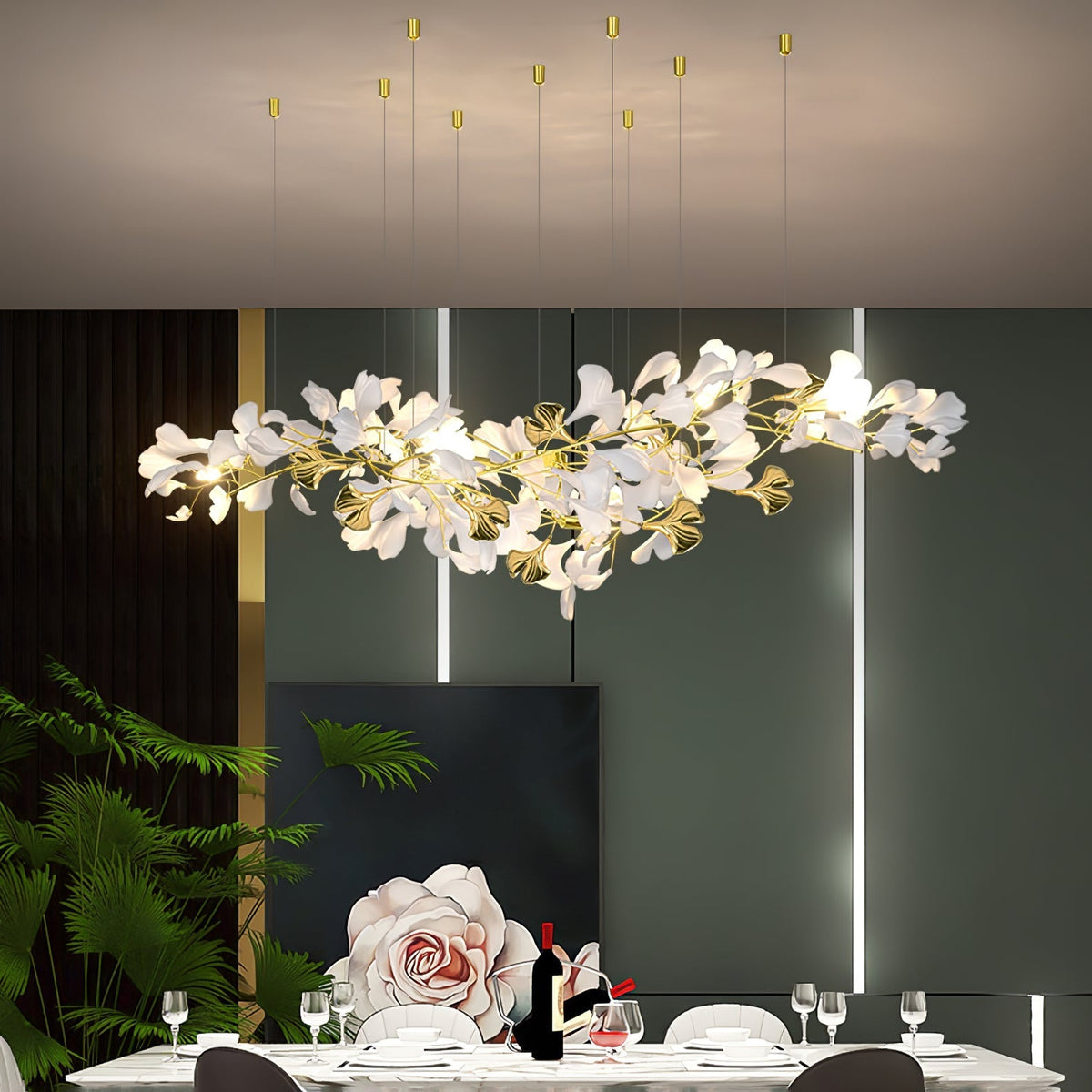 Gingko Chandelier Z Chandelier