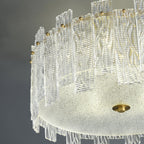 Glacier Cascade Ceiling Light