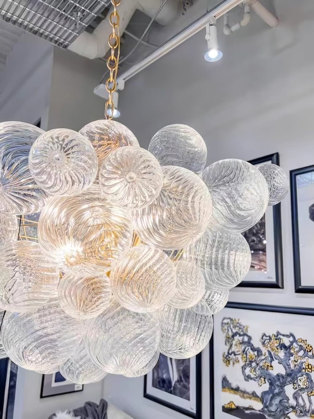 Glass Ball Bubbles Chandelier 1001 Chandelier