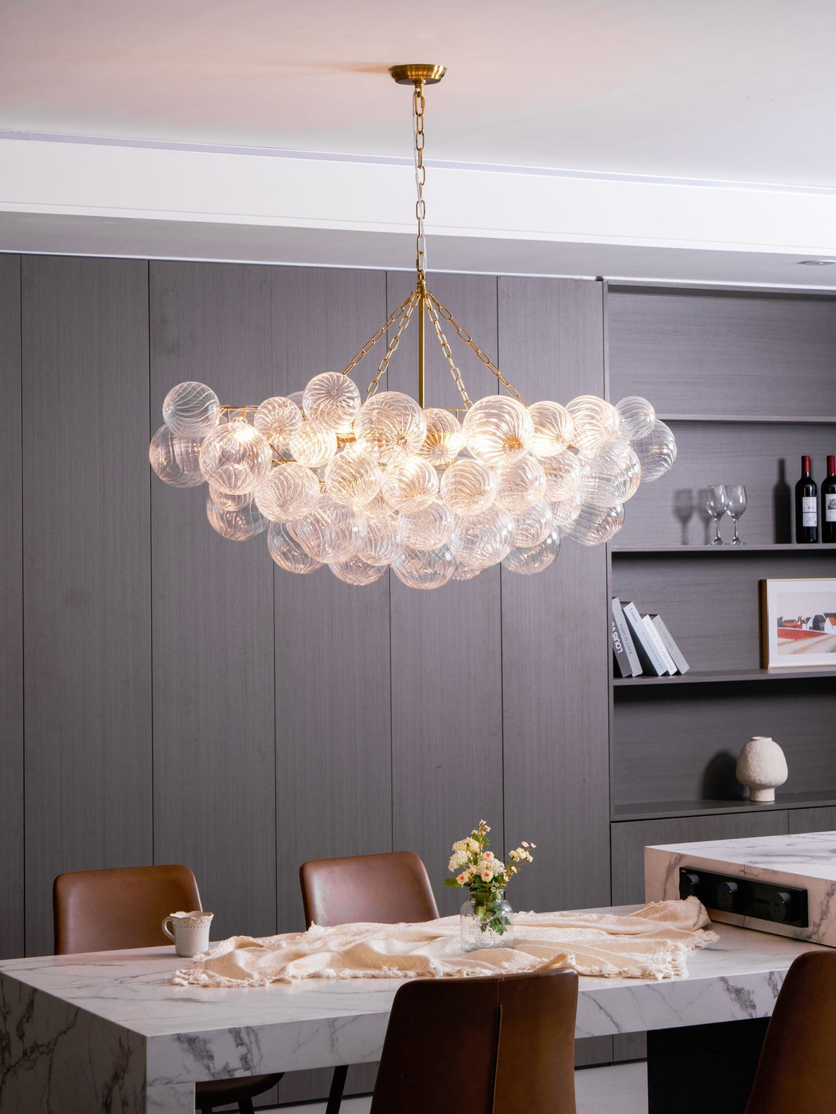 Glass Ball Bubbles Chandelier 1001 Chandelier